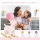 preview thumbnail 6 of 8, Deer Design Kids Rocking Horse with Realistic Sound Effects, Plush Body, and Pedals for Balance and Comfort