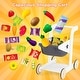 preview thumbnail 9 of 7, Costway Kids Grocery Store with Shopping Cart Cash Register Scanner - See Details