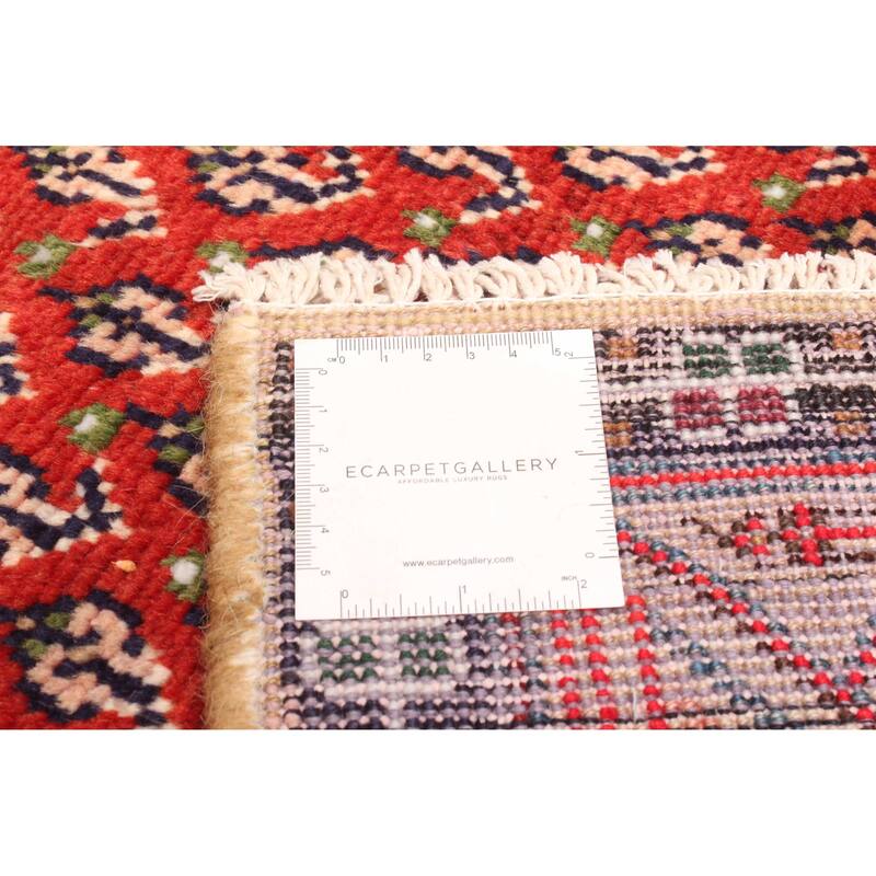 ECARPETGALLERY Hand-knotted Andelz Dark Copper Wool Rug - 3'4 x 10'2