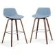 preview thumbnail 143 of 147, WYNDENHALL Cacey Mid Century Modern Bentwood Counter Height Stool (Set of 2) - 20.7'' x 21.1'' x 36.6