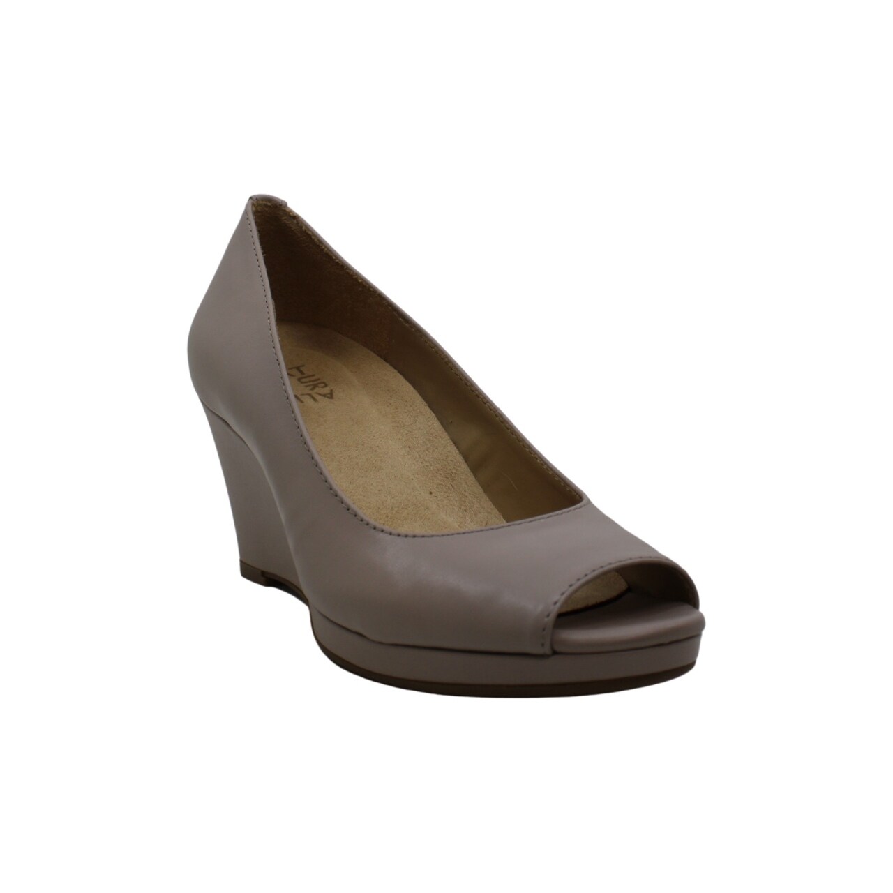 naturalizer peep toe wedge