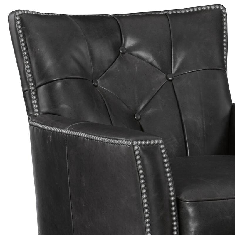 Conner Swivel Club Chair - 31"W x 33.5"H x 34.5"D