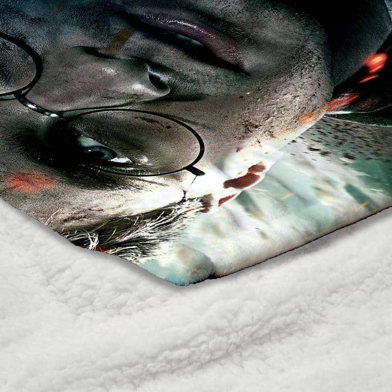 Warner Brothers Harry Potter Silk Touch Sherpa Throw Blanket