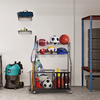 Sport Rack Sports Equipment Garage Organizer Sport Storage
