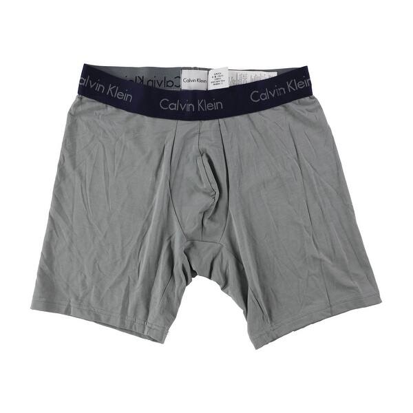 Shop Calvin Klein Mens Body Modal Underwear Boxer Briefs Grey