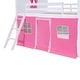preview thumbnail 28 of 62, Roomfitters Twin-Size Bunk Wood House Bed with Elegant Windows, Sills, Tent, Sturdy Wooden Frame, Charming and Functional Design