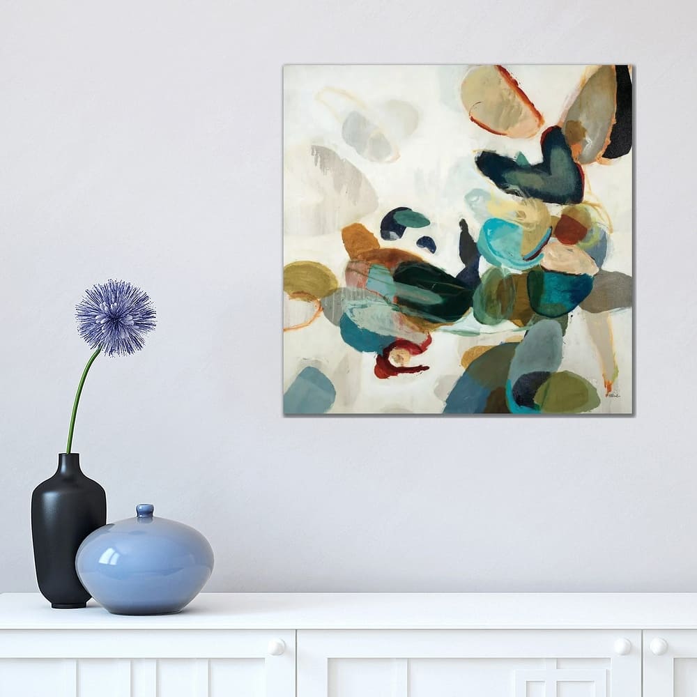 iCanvas "Stone Pattern I" by Randy Hibberd Canvas Print