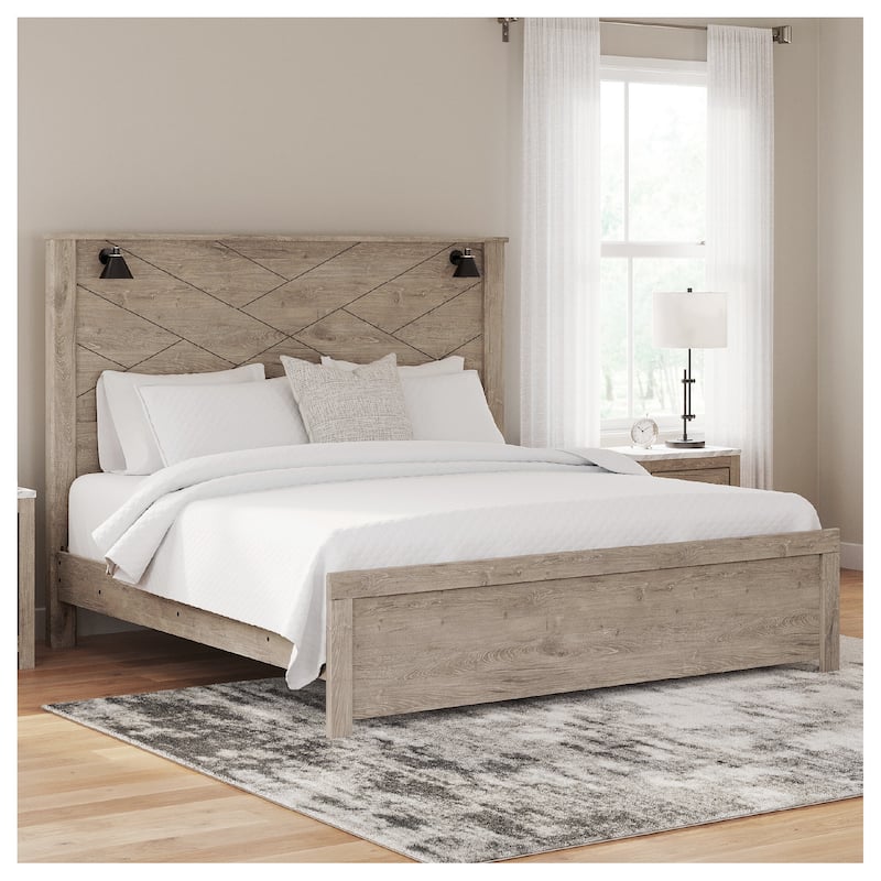 Signature Design by Ashley Gerridan Panel Bed - Brown - King