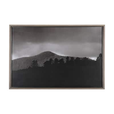 Storm Layers Framed Art Print