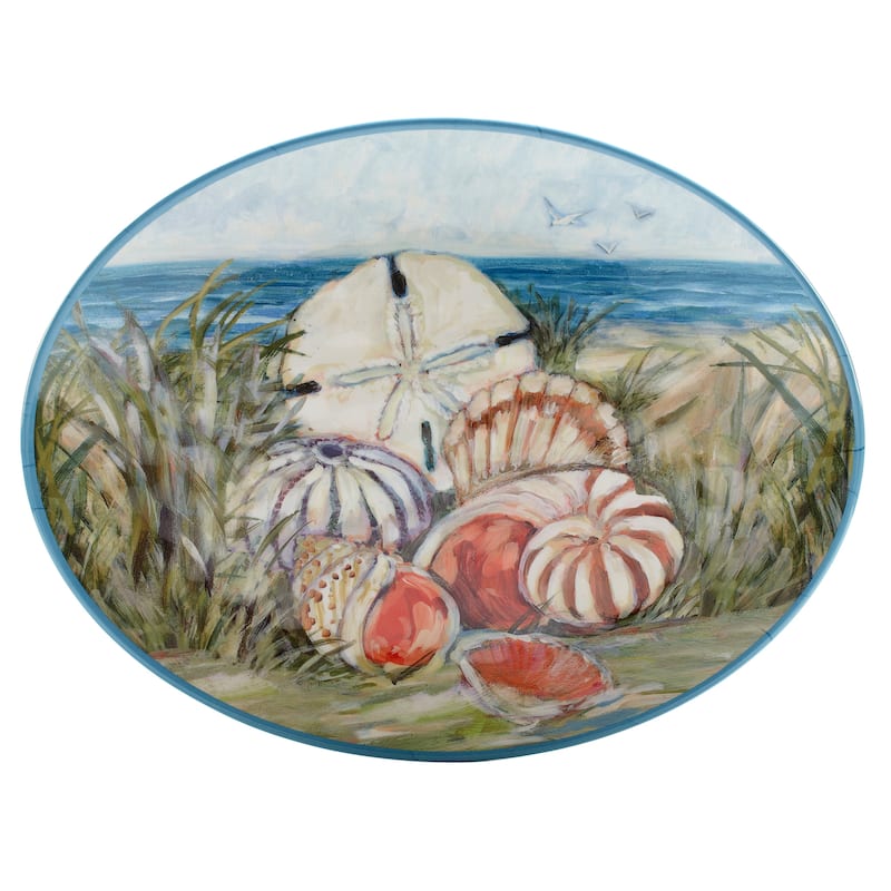Certified International Seacoast 2-piece Platter Set
