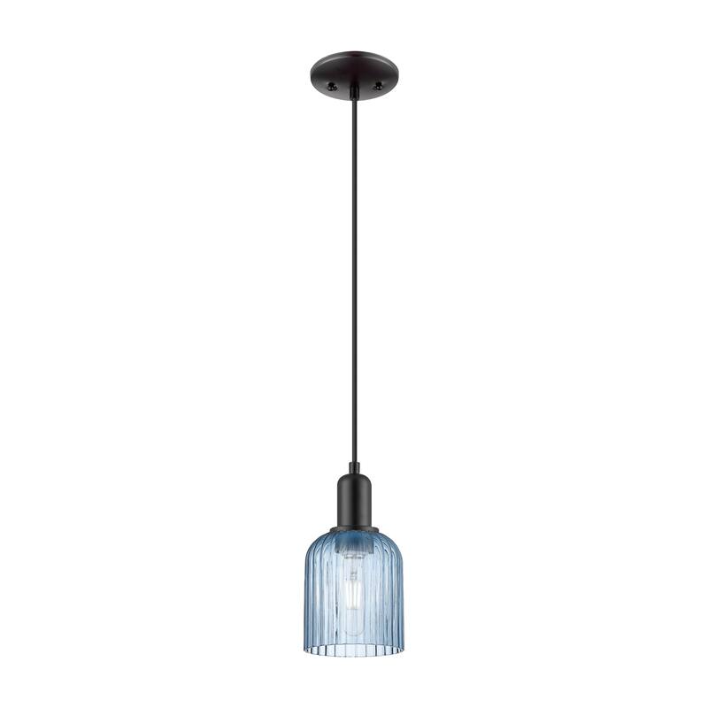 Innovations Lighting Downtown Urban - Bridal Veil - 1 Light 5" Cord Hung Mini Pendant