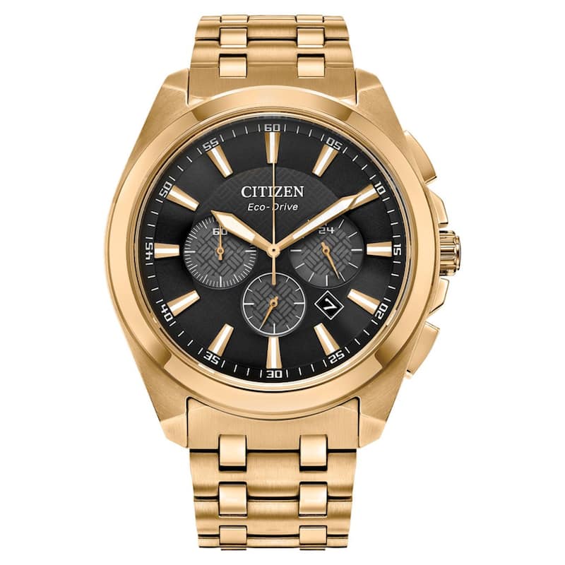 Citizen Men's Eco Drive Black Dial Watch - CA4512-50E - One Size