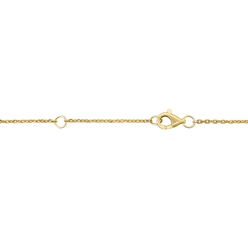Effy Women's 14K Yellow Gold Floating Diamond Heart Necklace