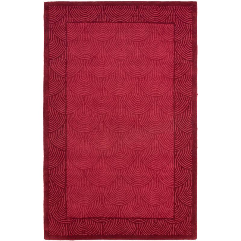 SAFAVIEH Handmade Soho Thieu Sunrise N.Z. Wool Rug