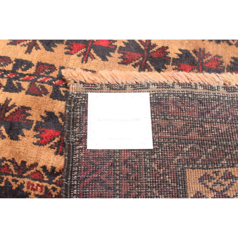 ECARPETGALLERY Hand-knotted Teimani Brown Wool Rug - 2'9 x 4'8