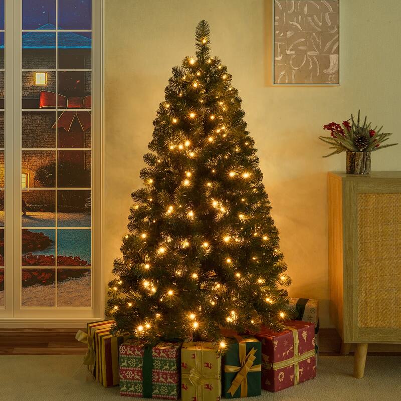 Full Spruce Artificial Christmas Tree – Realistic, Lush & Easy to Assemble