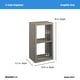 preview thumbnail 21 of 20, ClosetMaid Decorative Storage 2-Cube Organizer