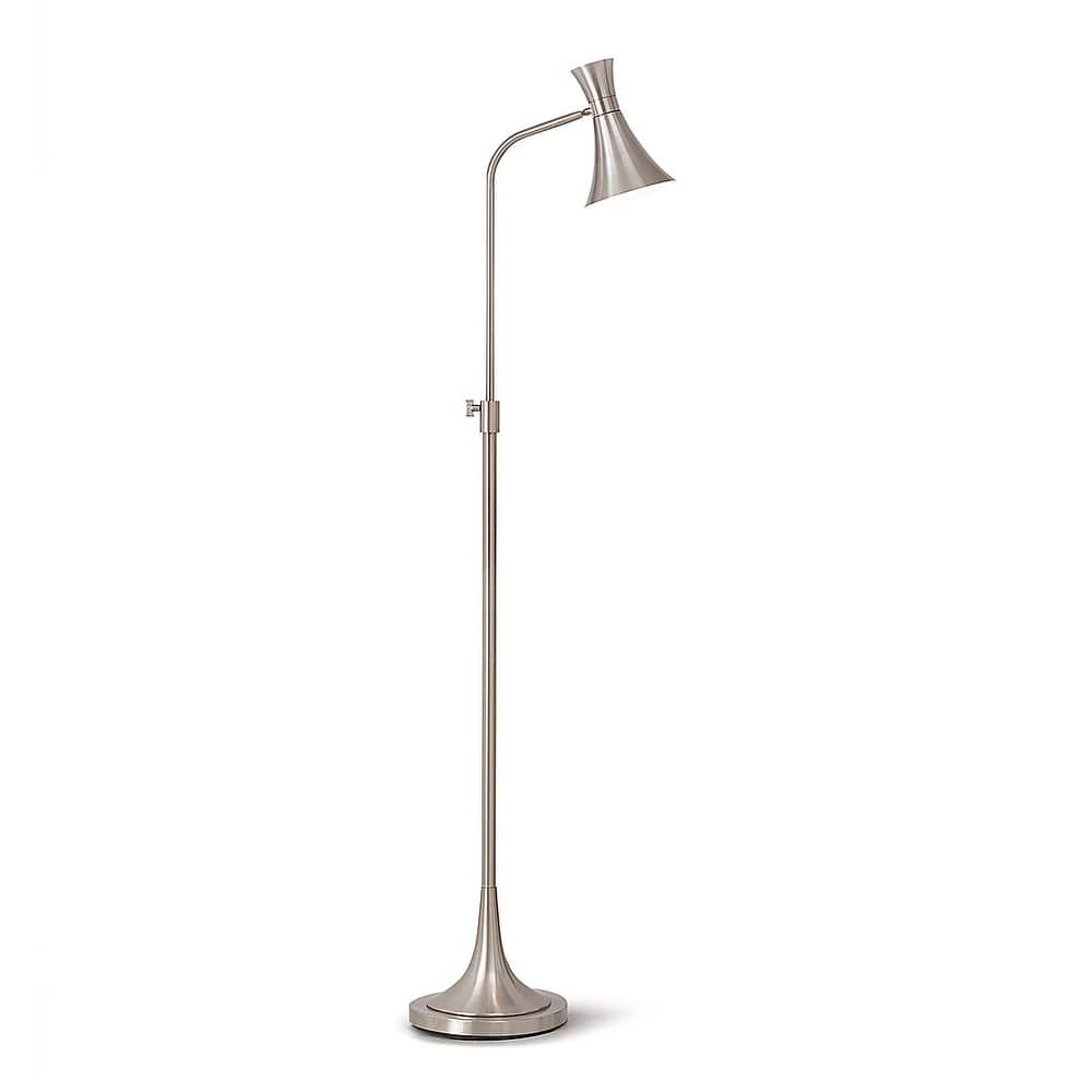 HOMEGLAM Bonnie One Light Adjustable 70"H Metal Floor Lamp