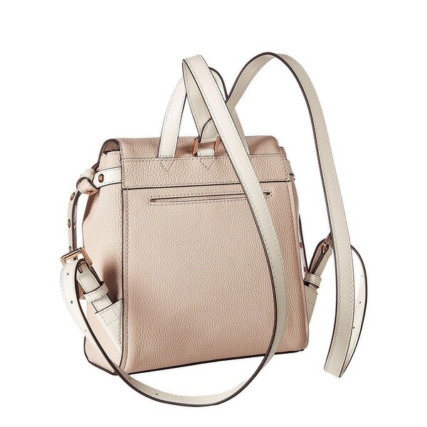 michael kors cream backpack