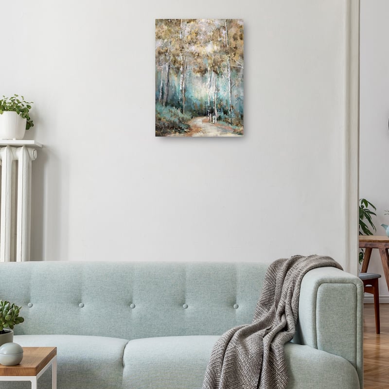 Winding Way By Studio Arts Canvas Art Print