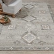 preview thumbnail 1 of 7, Villa by Classic Home Lukens Handwoven Multi-Color Performance Area Rug 5x8 - Multicolor