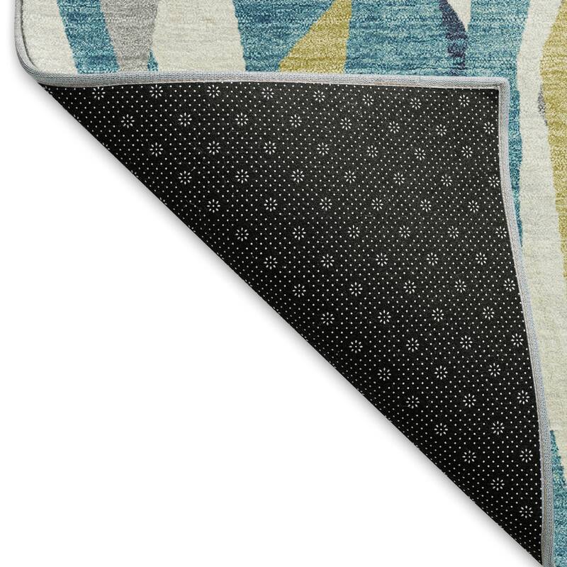 Machine Washable Indoor/ Outdoor Contemporary Dylan Chantille Rug