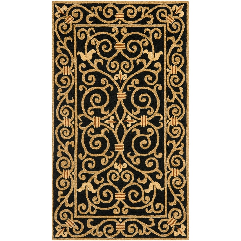 SAFAVIEH Hand-hooked Chelsea Theodore Country Oriental Wool Rug