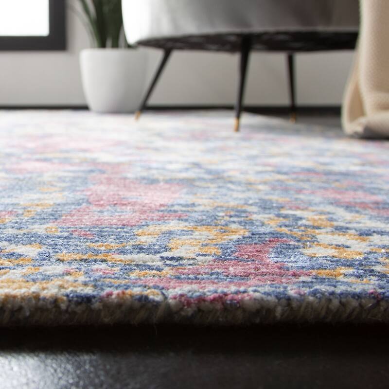 SAFAVIEH Handmade Mirage Mehrie Modern Abstract Viscose Rug