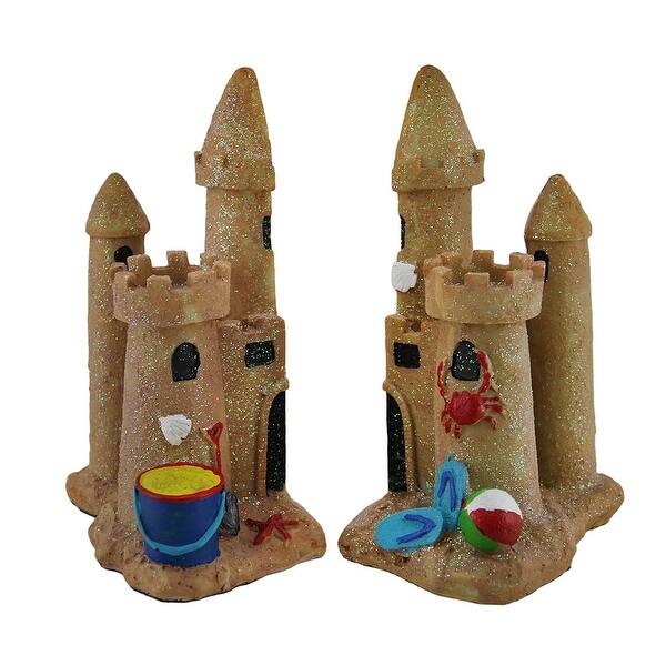 Shop Enchanted Sand Castle Decorative Bookends 6 25 X 4 5 X 2 75
