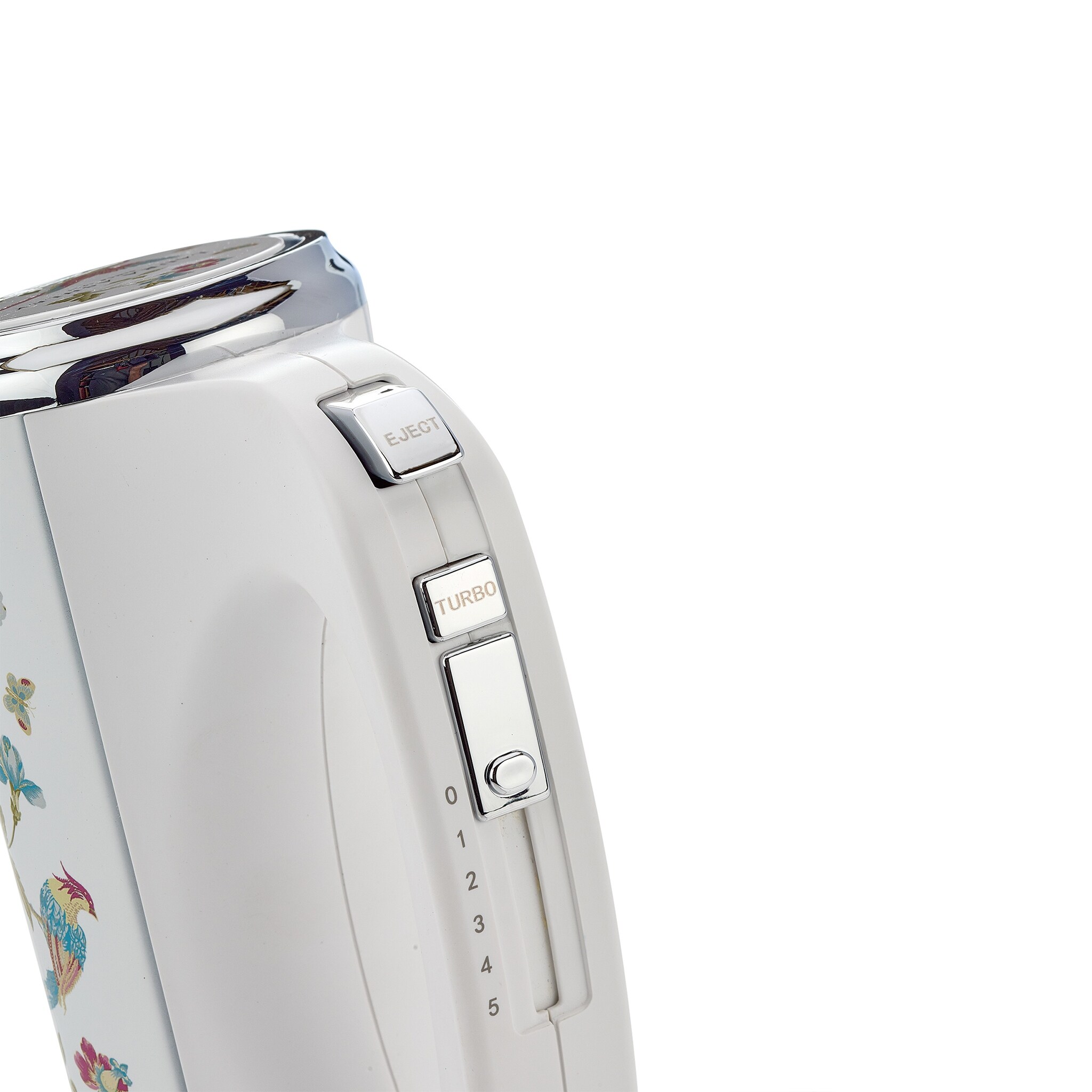 Laura Ashley Hand Mixer Electric Handheld 200W - Hand Held Electric Whisk With 5 Variable Speeds - Hand