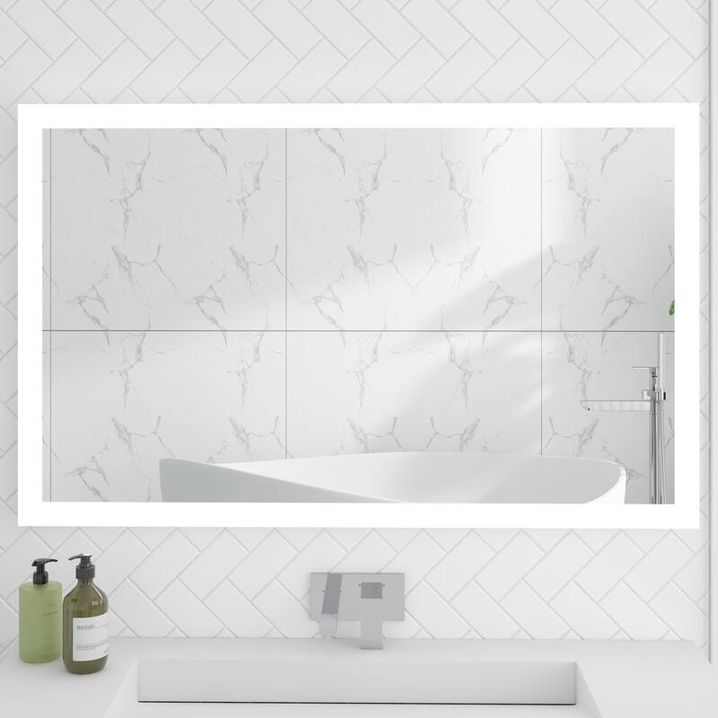 Sabrina Modern LED Bathroom Vanity Mirror