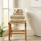 preview thumbnail 168 of 193, Linery & Co. Cotton Diamond Waffle Texture Bath Towels.