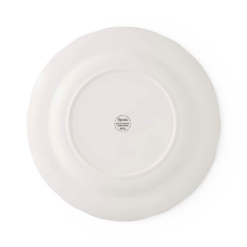 Spode Blue Italian Christmas Tree Plate - 10.6-Inch