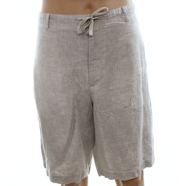 Perry ellis linen shorts clearance
