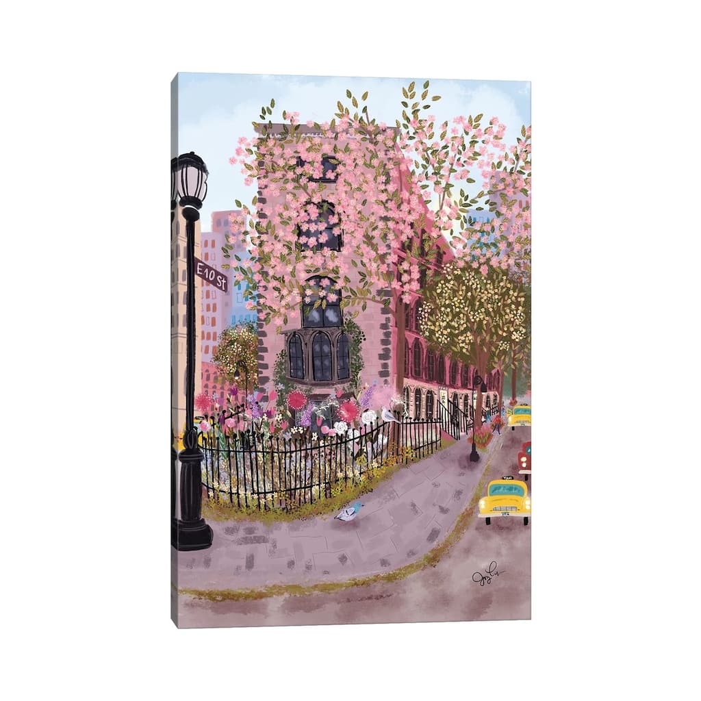 iCanvas "East Village" by Joy Laforme Canvas Print