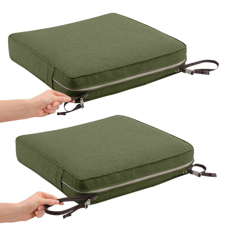 Classic Accessories Montlake Water-Resistant 74 x 23 x 3 Inch Patio Chaise Lounge Cushion
