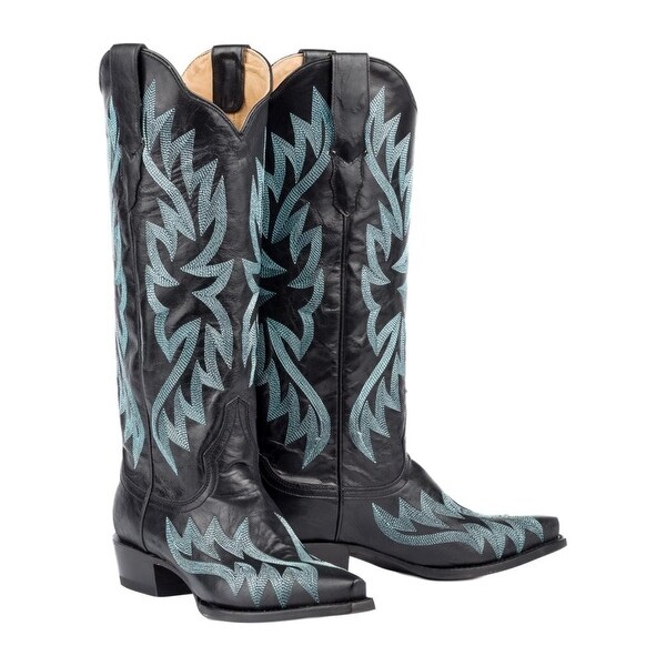 womens western boots with zipper