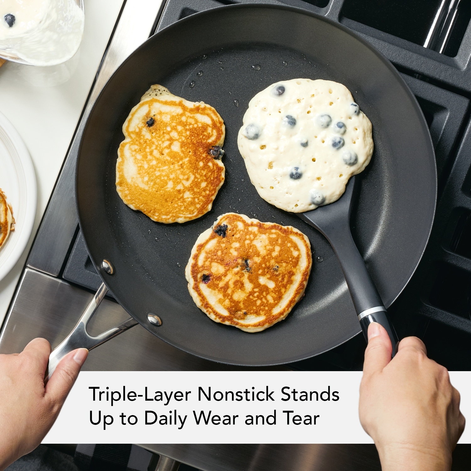 Induction frying sales pan