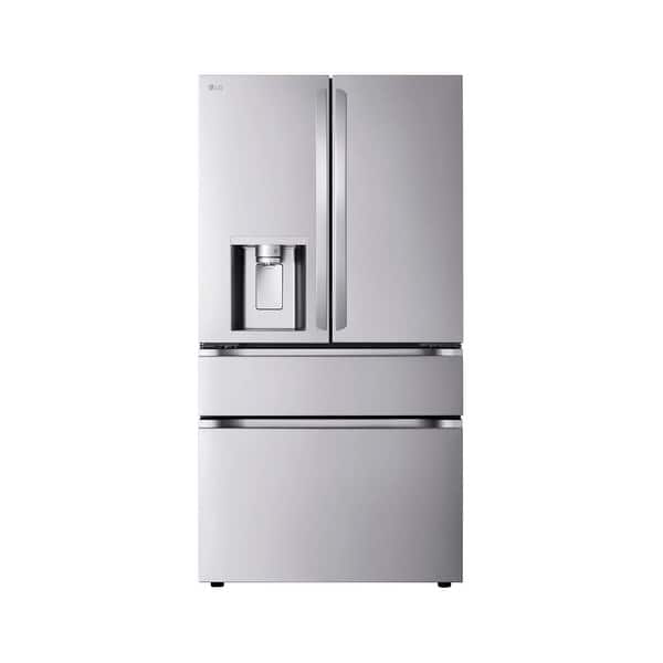LG 29 cu. ft. Smart Standard-Depth MAX 4-Door French Door Refrigerator ...