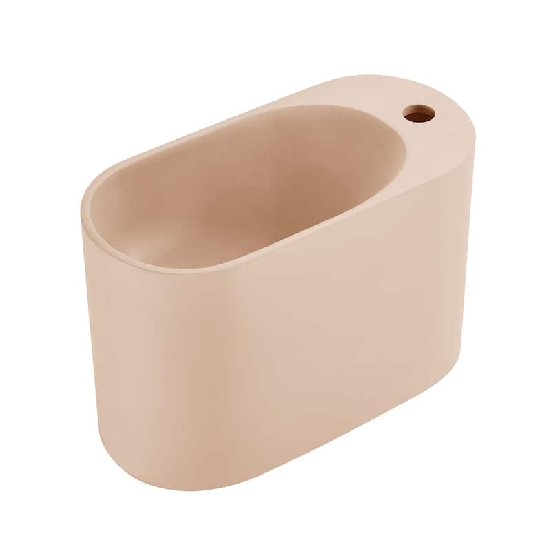 Swiss Madison SM-WS340 Terre 17-13/16" Circular Stone Composite Wall