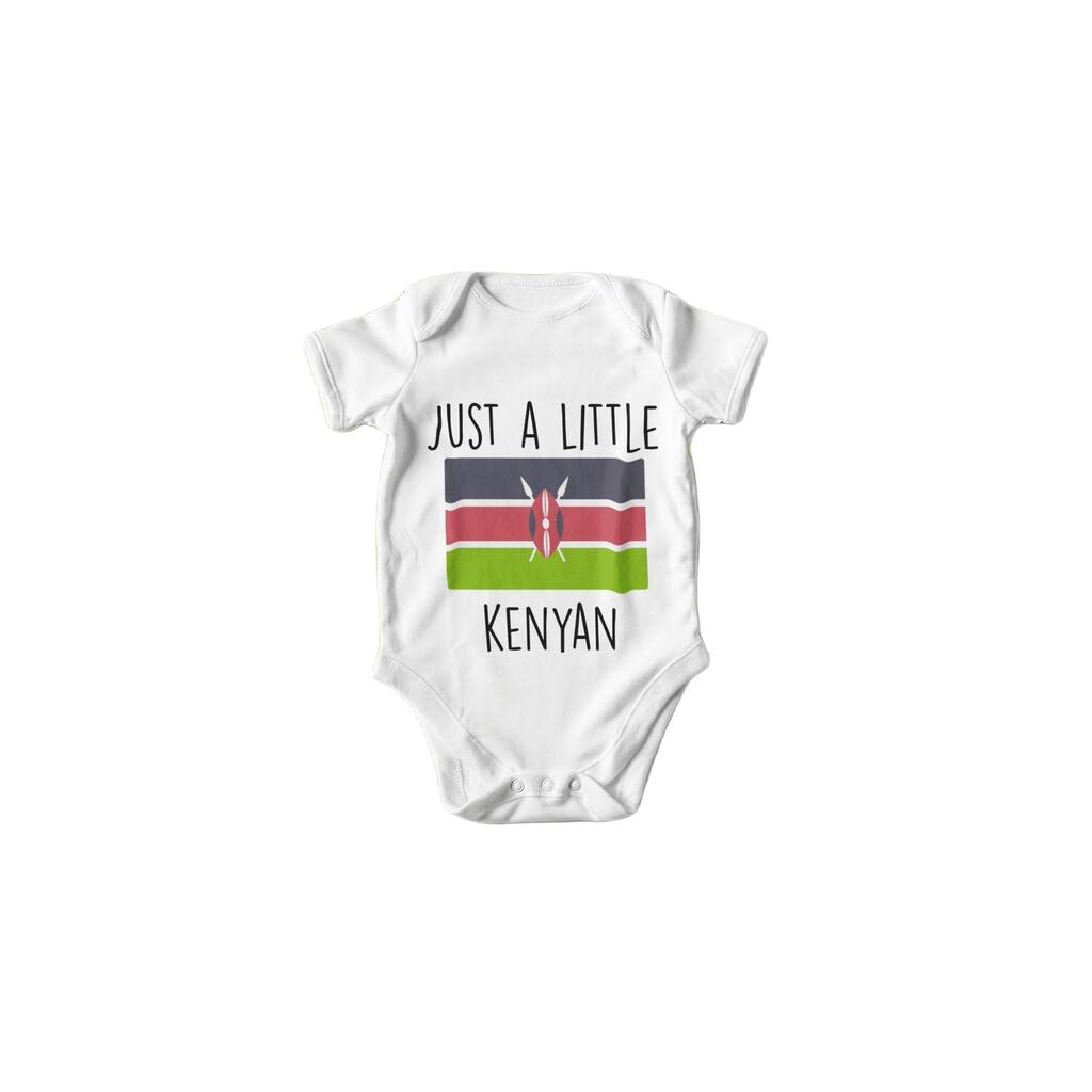 Kenya - Baby Boy Girl Clothes Infant Bodysuit Funny Cute Newborn
