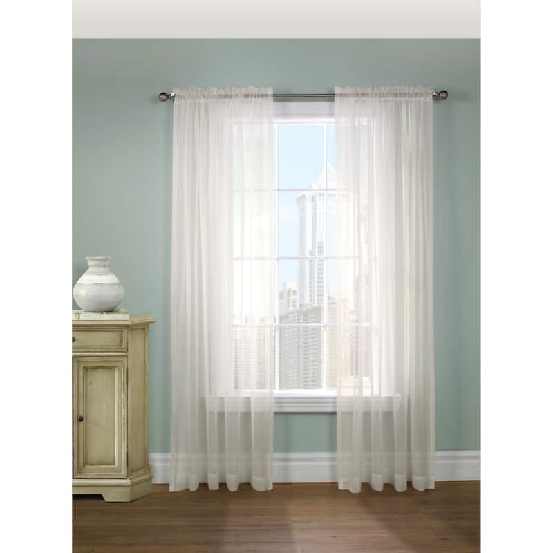 Rhapsody Rod Pocket European Style High Curtain Voile