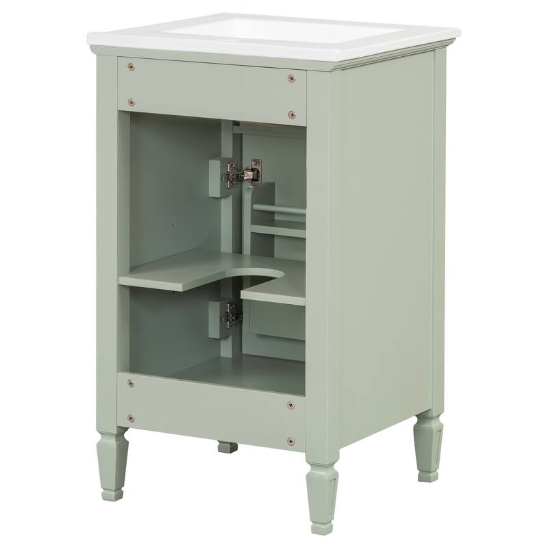 Modern Bathroom Vanity with Functional Storage and Stylish Design