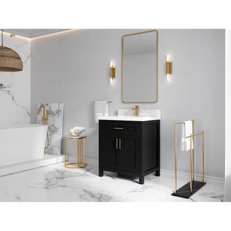 Willow Collections 30 in. W x 22 in. D Cambridge Single Sink Bathroom Vanity with Countertop