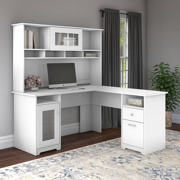 Copper grove daintree corner hotsell desk with hutch
