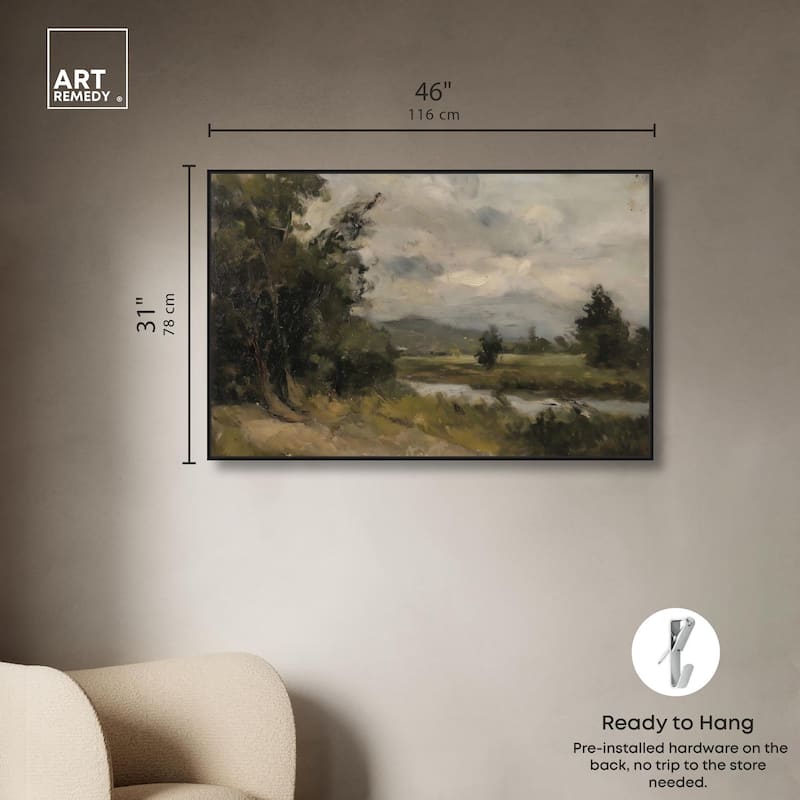 River's Path Canvas by Art Remedy