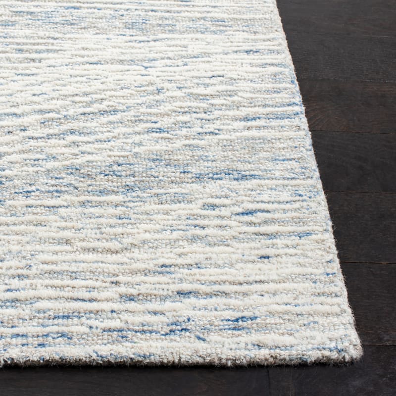 SAFAVIEH Handmade Metro Annarosa Modern Abstract Wool Rug