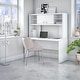 preview thumbnail 1 of 38, Echo 60W Credenza Desk with Hutch from Office by kathy ireland®