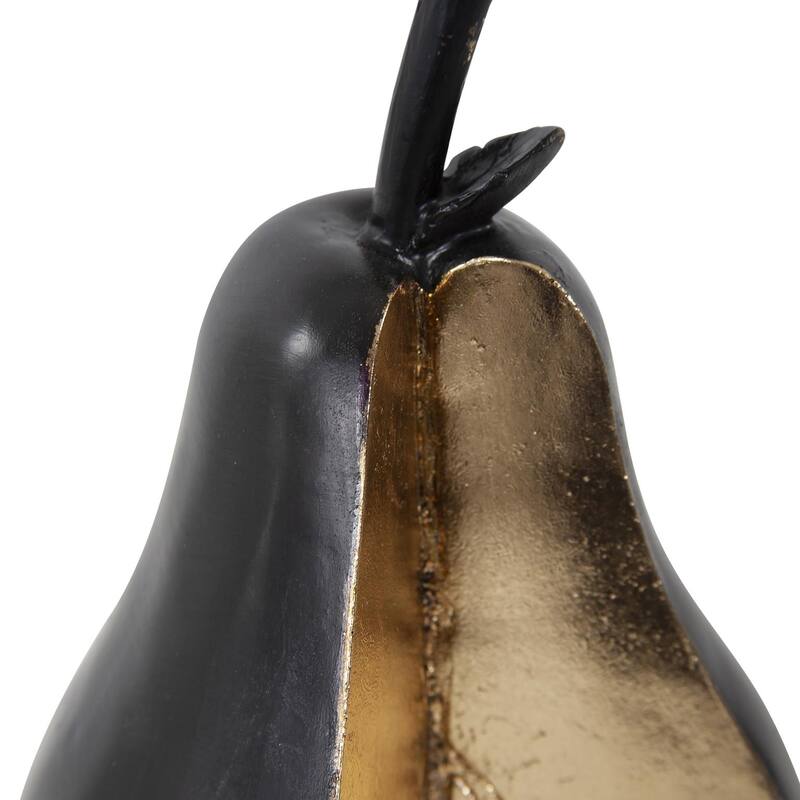 Gilded Pear - 16.5H x 6.3/4W x 9.1/4D