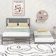 preview thumbnail 2 of 0, Sturdy and Versatile Platform Bed with Adjustable Trundle for Enhanced Functionality